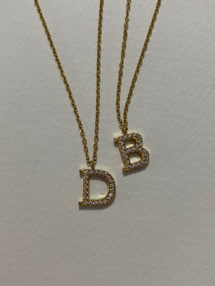 Initial necklace