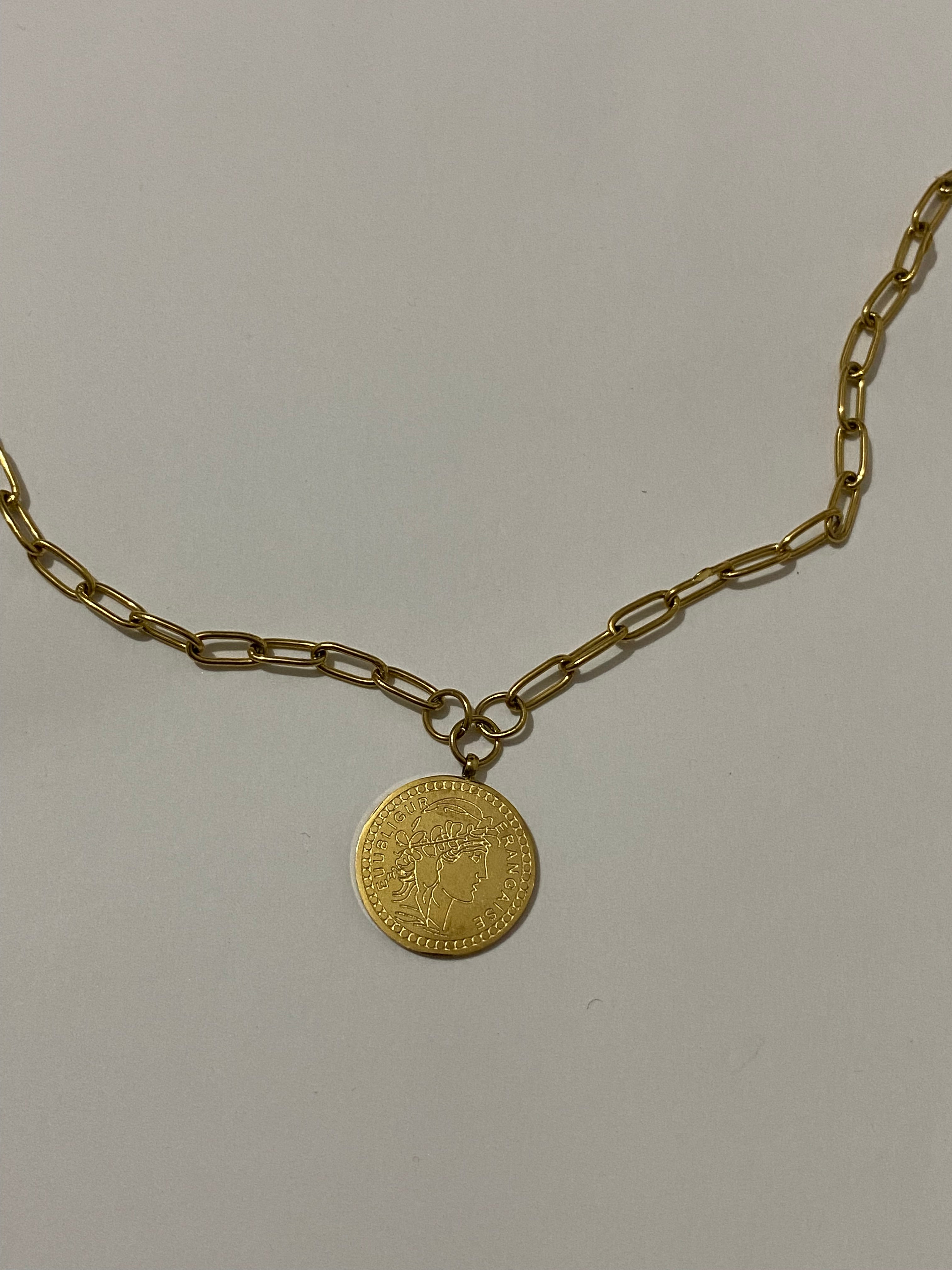 Coin necklace